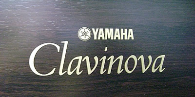 Yamaha Clavinova name on back of CLP and CVP models.